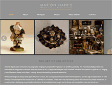 Tablet Screenshot of marion-harris.com